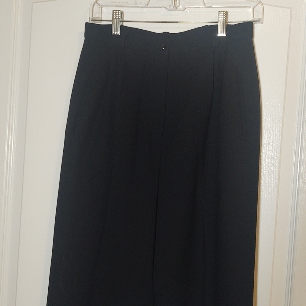 Talbots 100% Wool Black Women's Trousers - Picture 1 of 10